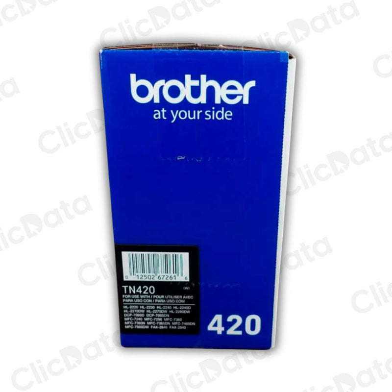 Toner Brother TN 420 Negro 1,200 Pág. hl 2132, hl2250 Original