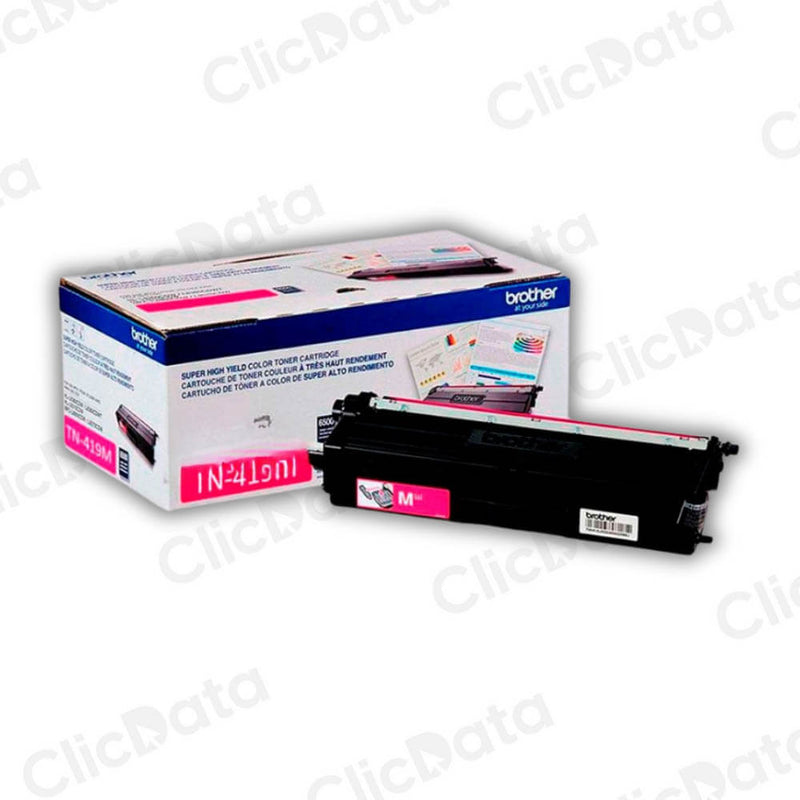 Toner Brother TN 419M Magenta 9,000 Pág. L8360CDW, L9570CDW Original
