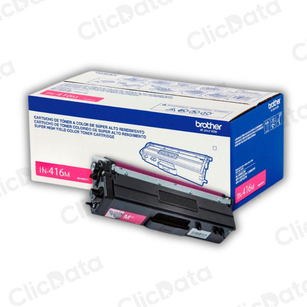 Toner Brother TN 416M Magenta 6,500 Pág. HL-L8260CDW Original