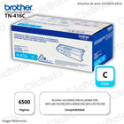 Toner Brother TN 416C Cyan 6,500 Pág. HL-L8260CDW Original