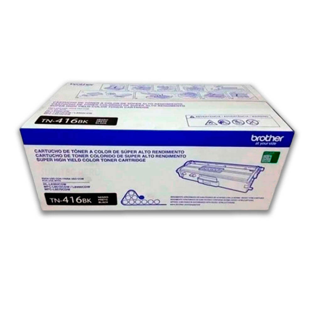 Toner Brother TN 416Bk Negro 6,500 Pág. HL-L8260CDW Original