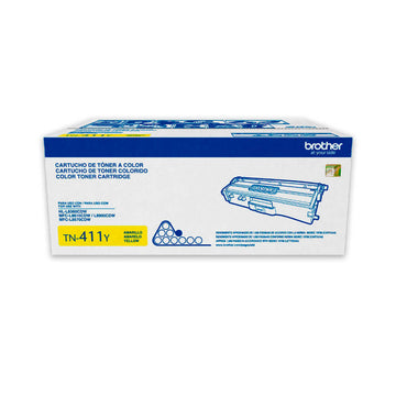 Toner Brother TN 411Y Yellow 1,800 Pag HL L8260CDW Original