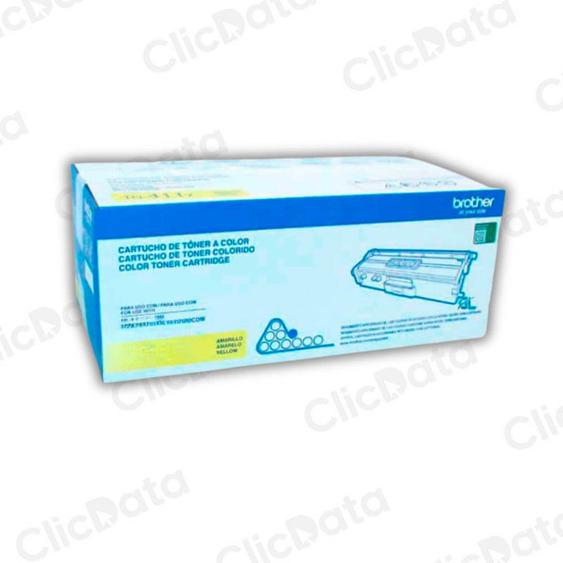 Toner Brother TN 411Y Yellow 1,800 Pag HL L8260CDW Original