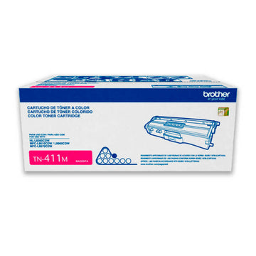 Toner Brother TN 411M Magenta 1,800 Pag HL L8260CDW Original
