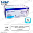 Toner Brother TN 411C Cyan 1,800 Pag HL L8260CDW Original