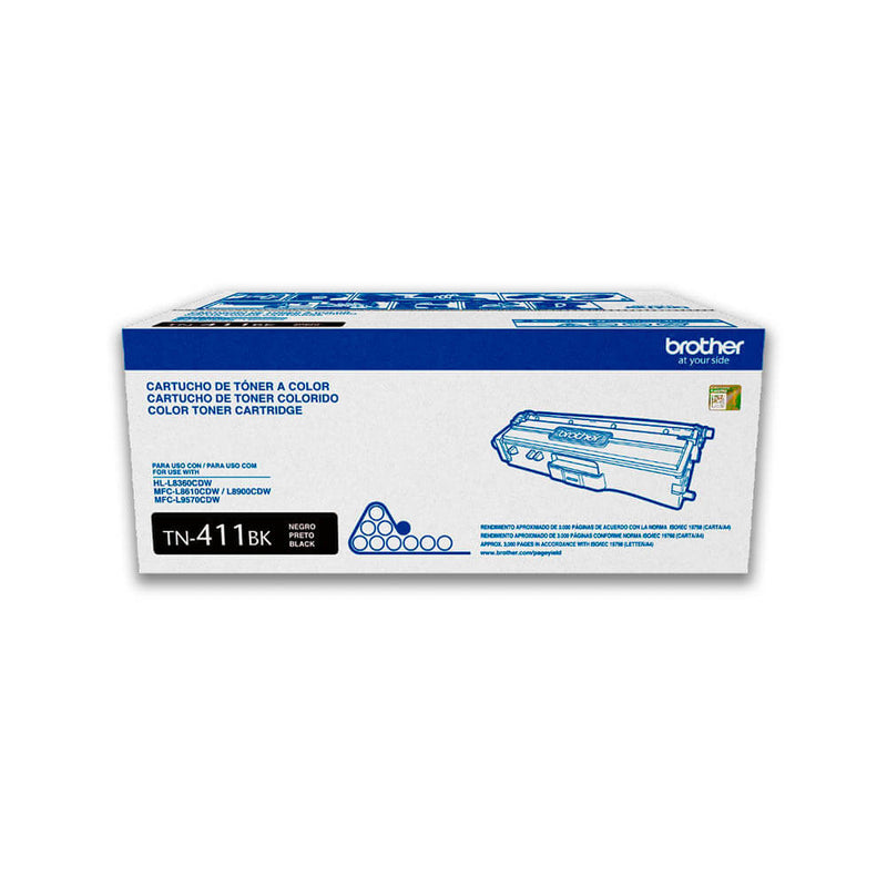 Toner Brother TN 411Bk Negro 3,000 Pag HL L8260CDW Original