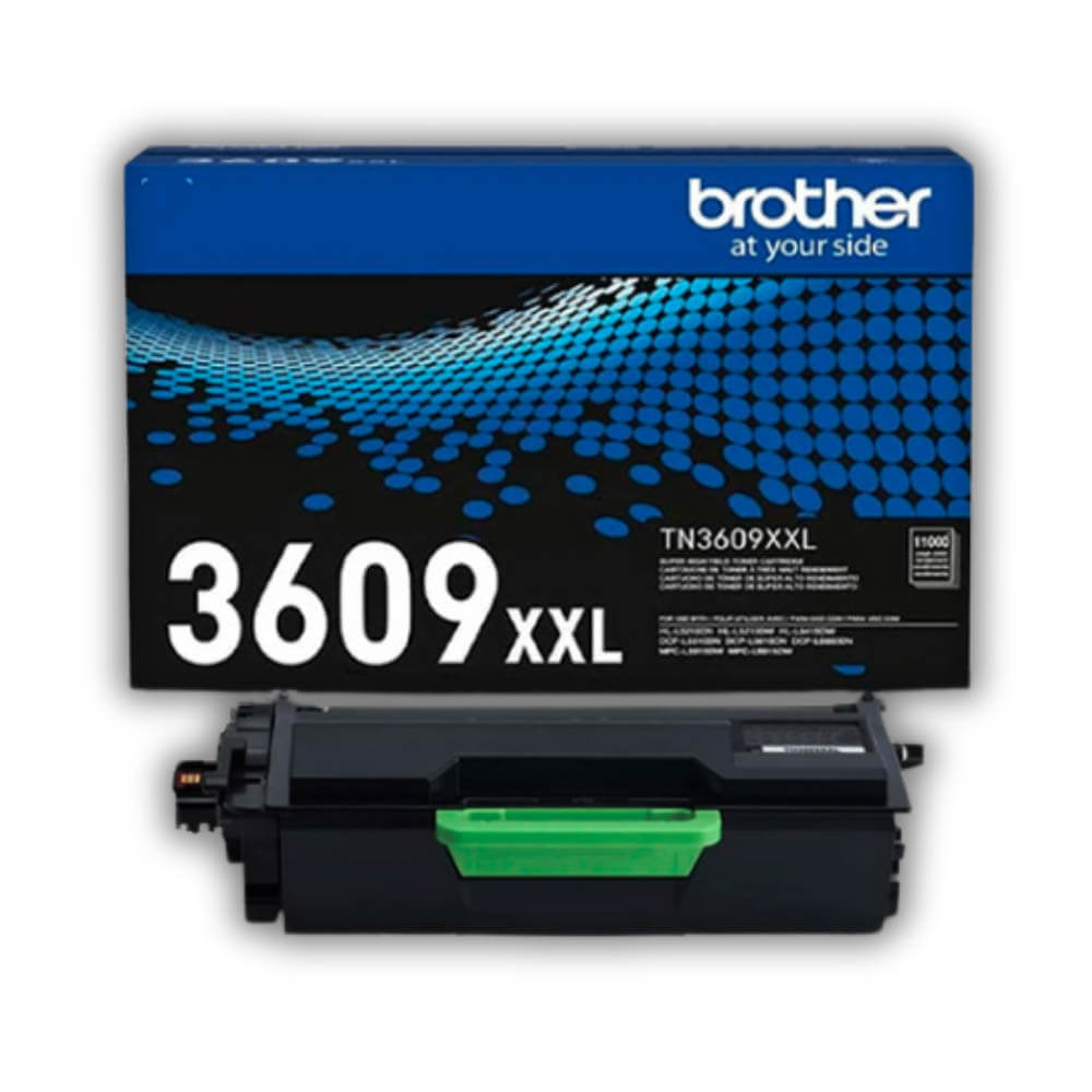 Toner Brother TN 3609XXL Negro 11K Pág. L5660dn, L6415DW Original