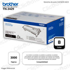 Toner Brother TN 3429 Negro 3,000 Pág. L64000dw, L6900dw Original