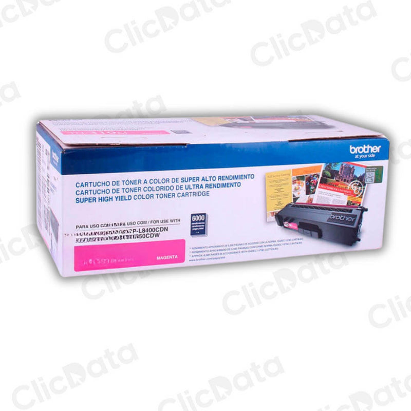 Toner Brother TN 319M Magenta 6,000 Pág. L8350, L8600cdn Original