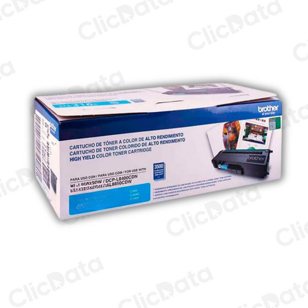 Toner Brother TN 316C Cyan 3,500 Pág. L8350, L8850 Original