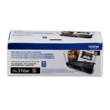 Toner Brother TN 316BK Negro 4,000 Pág. L8350, L8850 Original