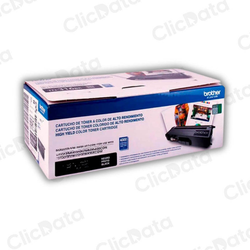 Toner Brother TN 316BK Negro 4,000 Pág. L8350, L8850 Original