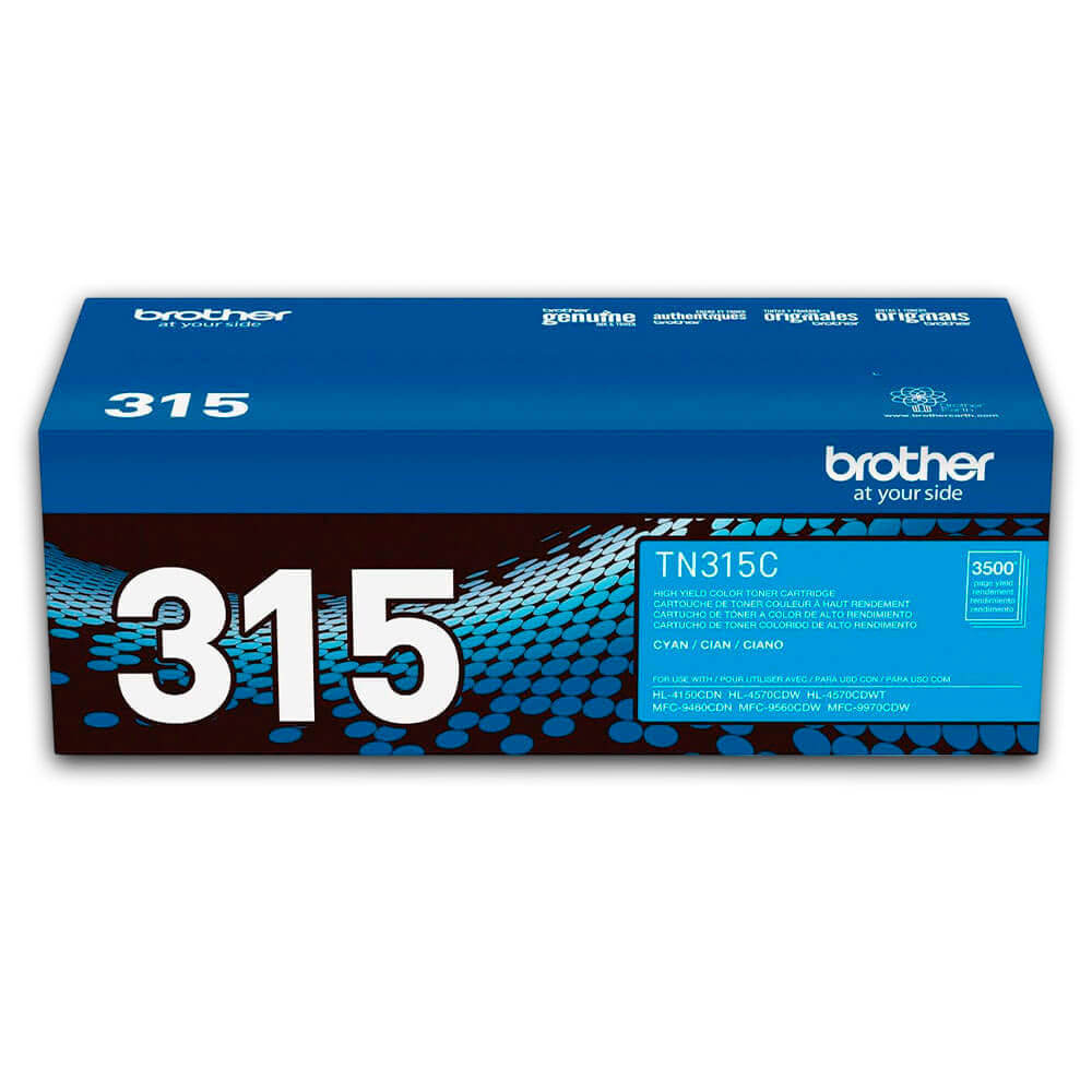 Toner Brother TN 315C Cyan 3,500 Pág. HL4150, 9560cdw Original