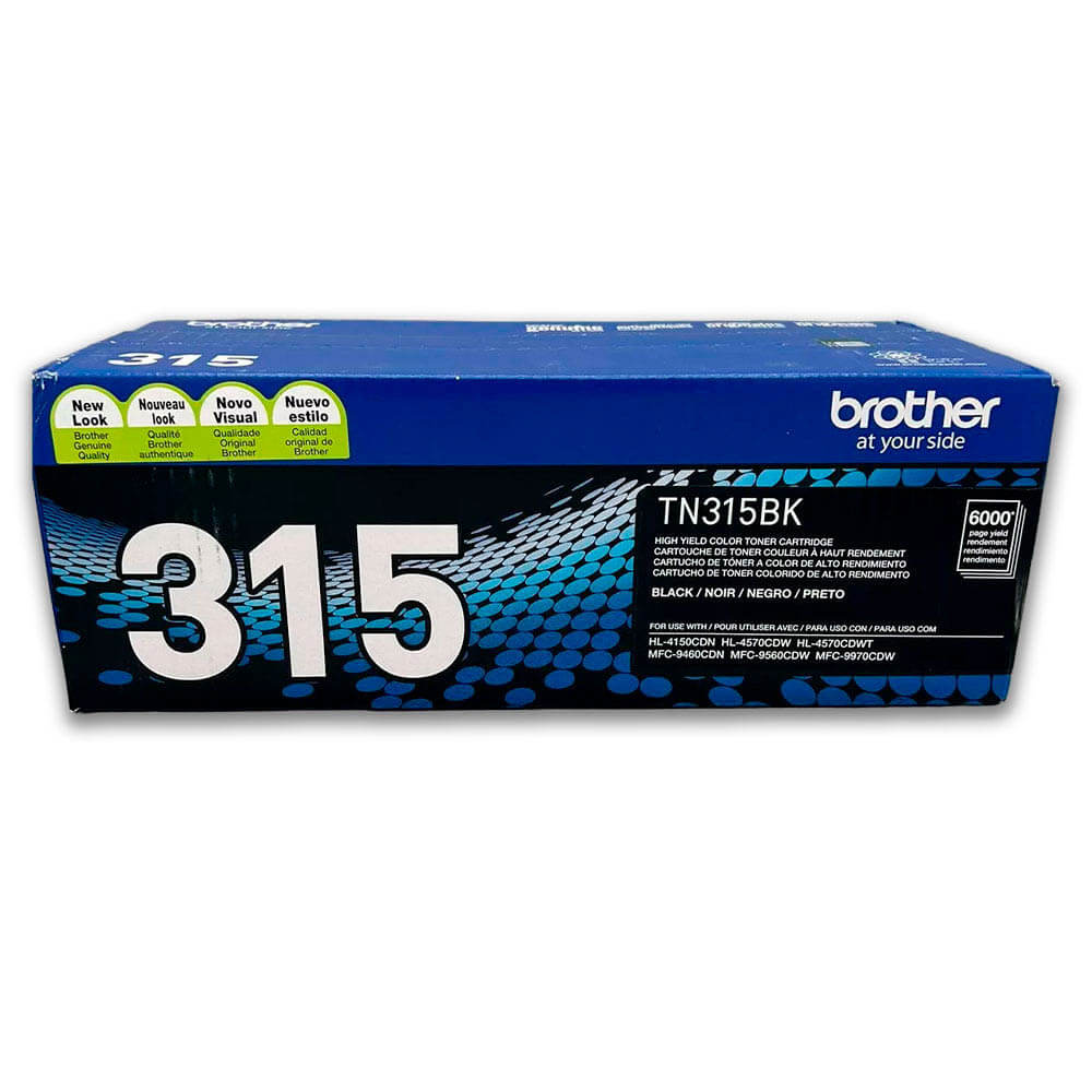 Toner Brother TN 315Bk Negro 6,000 Pág. HL4150, 9560cdw Original