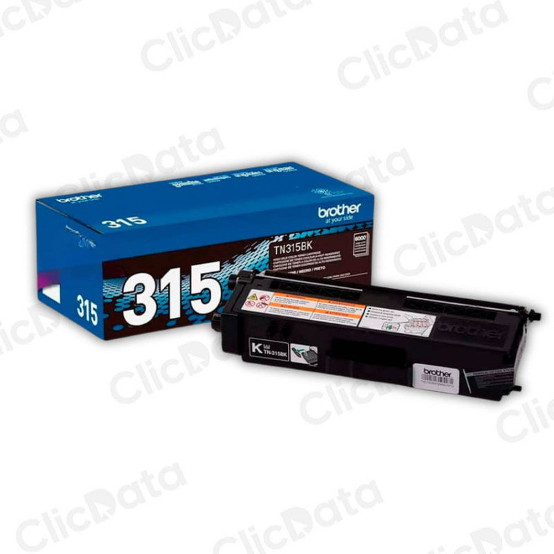 Toner Brother TN 315Bk Negro 6,000 Pág. HL4150, 9560cdw Original