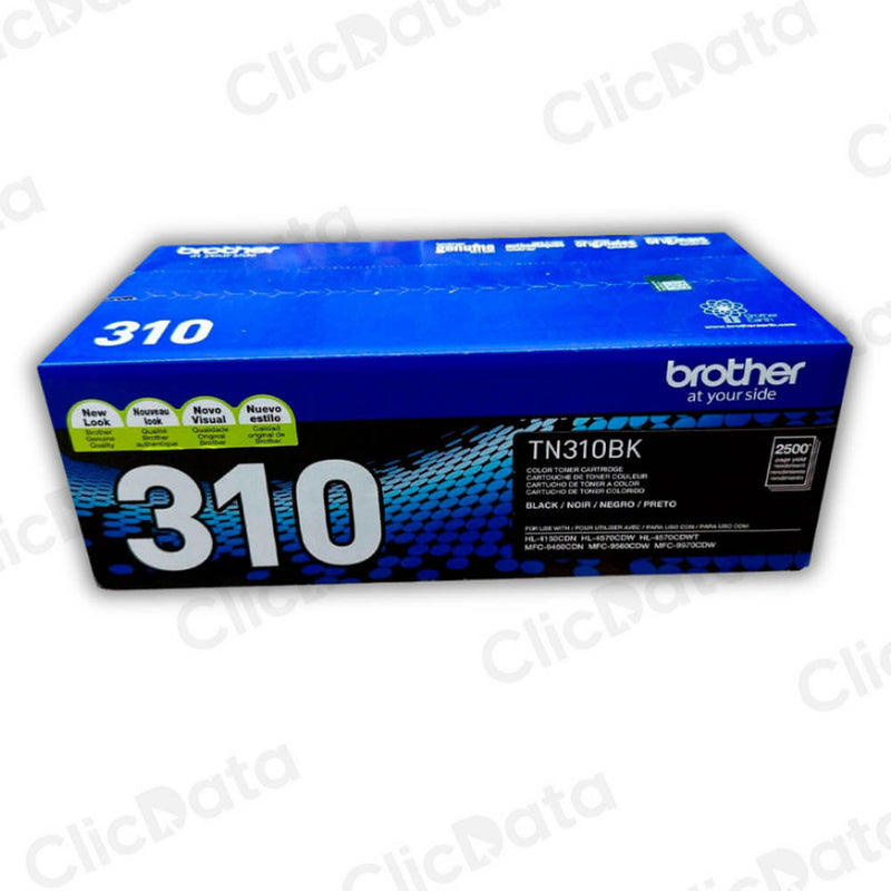 Toner Brother TN 310Bk Negro 2,500 Pág. MFC-9970CDW Original