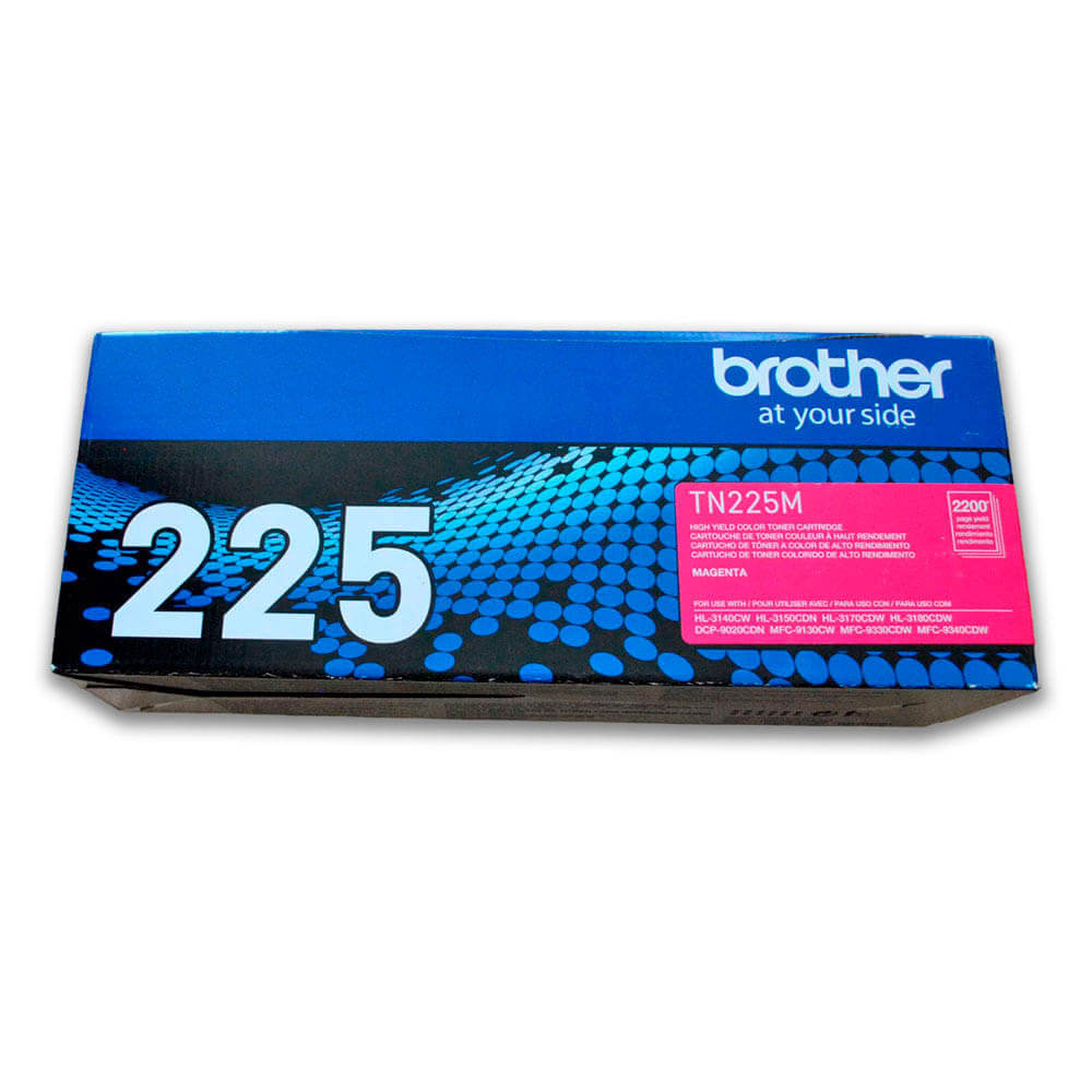 Toner Brother TN 225M Magenta 2,200 Pág. l3170cdw, 9340CDW Original