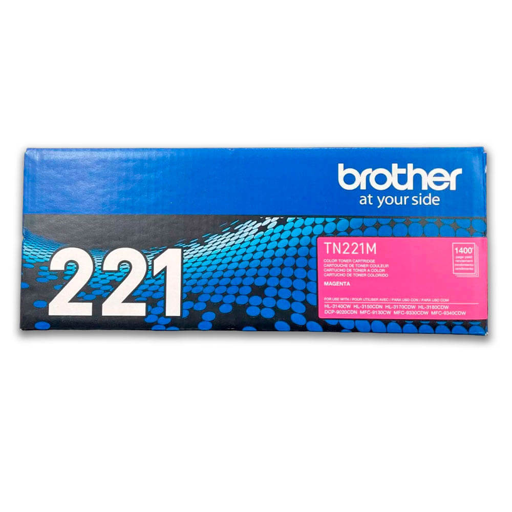 Toner Brother TN 221M Magenta 1,400 Pág. l3170cdw, 9340CDW Original