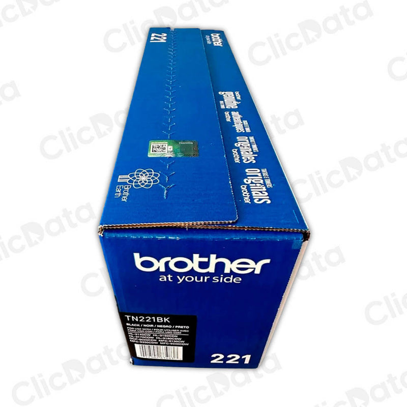 Toner Brother TN 221Bk Negro 2,500 Pág. l3270cdw, 9340CDW Original