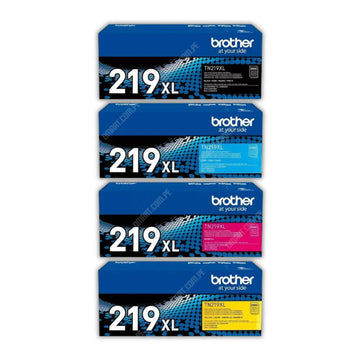 Juego de Toner Brother TN 219XL Negro y colores L3280Cdw Original