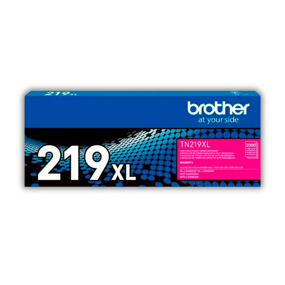 Toner Brother TN 219Xlm Magenta 2,300 Pag L3280Cdw, L3240 Original