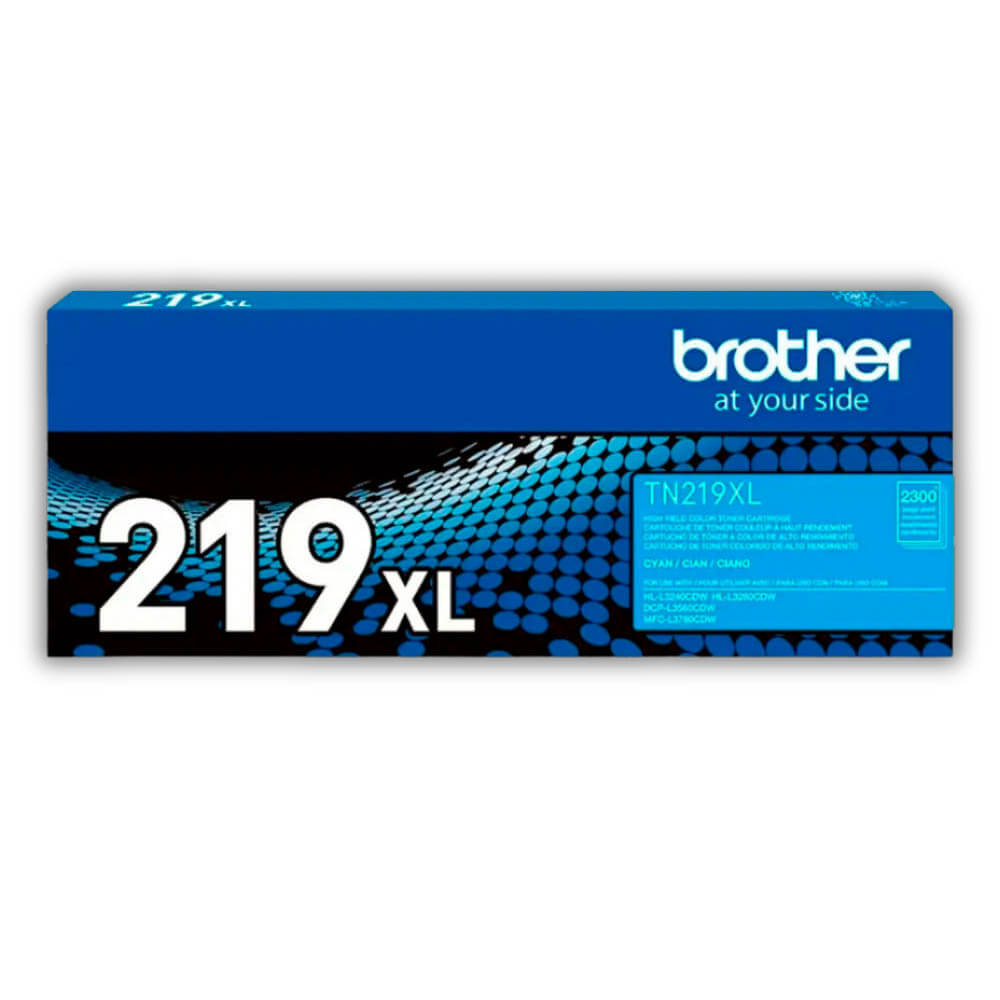 Toner Brother TN 219Xlc Cyan 2,300 Pag L3280Cdw, L3240 Original