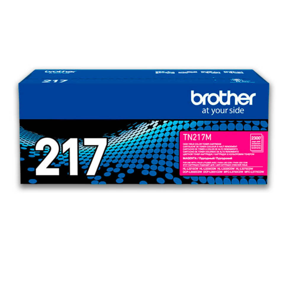 Toner Brother TN 217M Magenta 2,300 Pág. L3270, L3551cdw Original