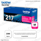 Toner Brother TN 217M Magenta 2,300 Pág. L3270, L3551cdw Original