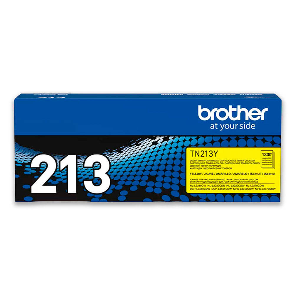 Toner Brother TN 213Y yellow 1,300 Pág. L3551, L3570cdw Original