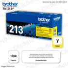 Toner Brother TN 213Y yellow 1,300 Pág. L3551, L3570cdw Original