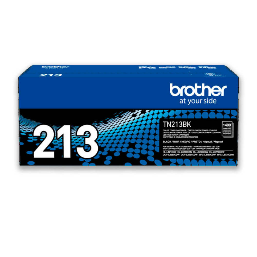 Toner Brother TN 213Bk Negro 1,400 Pág. L3270cdw, L3750 Original