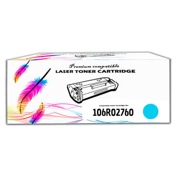 Toner Xerox 106R02760 Cyan 1,000 Pág. WC 6025, 6027 Compatible