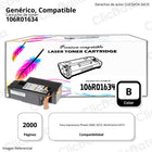 Toner Xerox 106R01634 Negro 2,000 Pág. WorkCentre 6015 Compatible