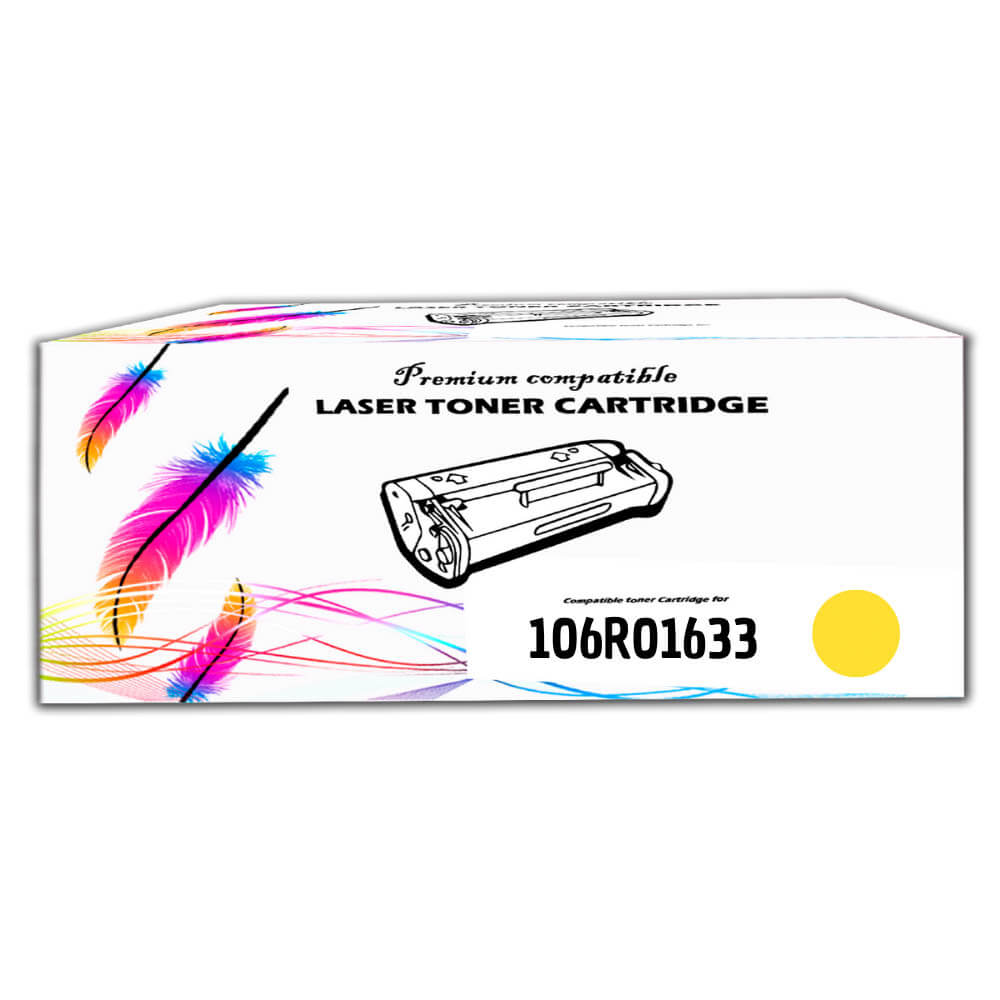 Toner Xerox 106R01633 Yellow 1,000 Pág. Phaser 6000 Compatible