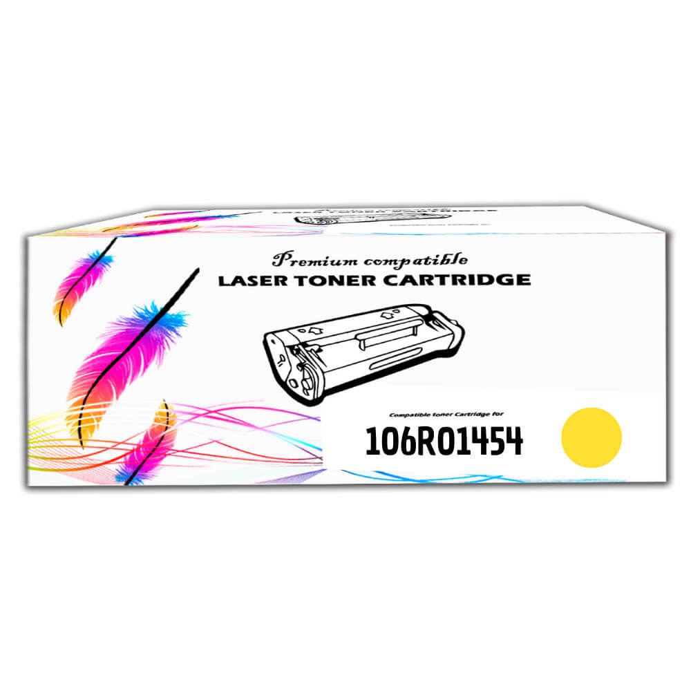 Toner Xerox 106R01454 Yellow 2.500 Pág. Phaser 6128MFP Compatible