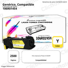 Toner Xerox 106R01454 Yellow 2.500 Pág. Phaser 6128MFP Compatible