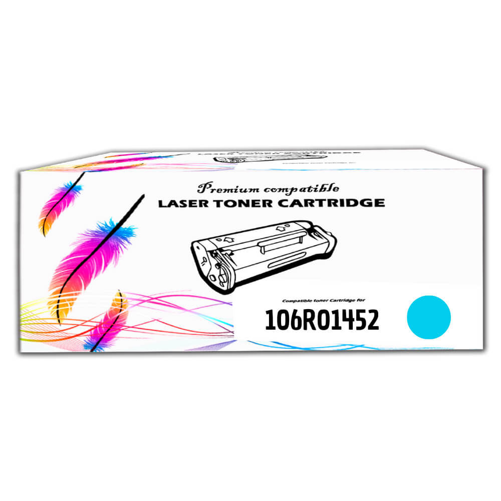Toner Xerox 106R01452 Cyan 2.500 Pág. Phaser 6128MFP Compatible