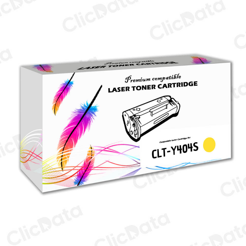 Toner Samsung CLT Y404S Yellow 1,000 Pág. SLC430 Compatible