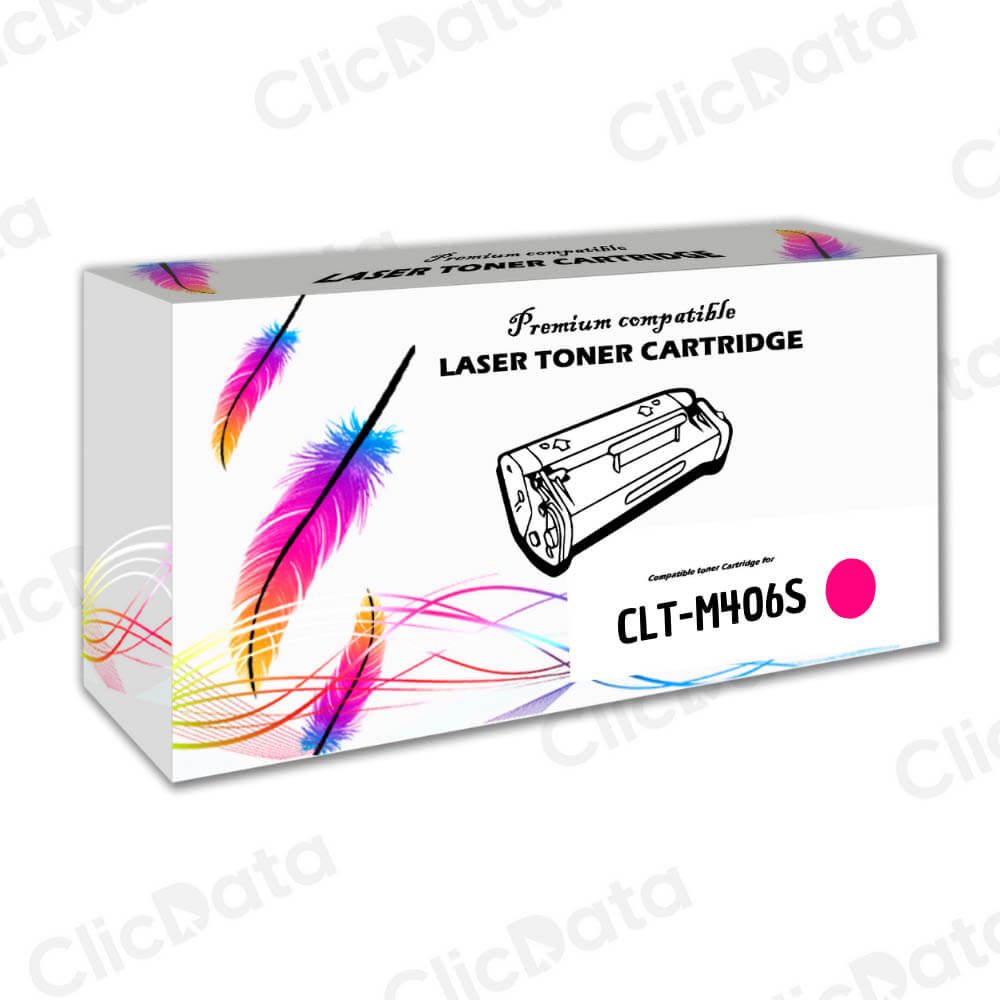 Toner Samsung CLT M406S Magenta 1,000 Pág. CLP360 Compatible