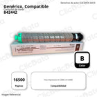 Toner Ricoh 842442 Negro 420g. IM C2000, IM C2500 Compatible