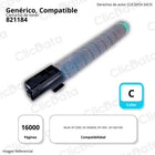 Toner Ricoh 821184 Cyan 16K Pág. SP C830DN. C831DN Compatible