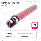 Toner Ricoh 821183 Magenta 16K Pág. SP C830DN. C831DN Compatible