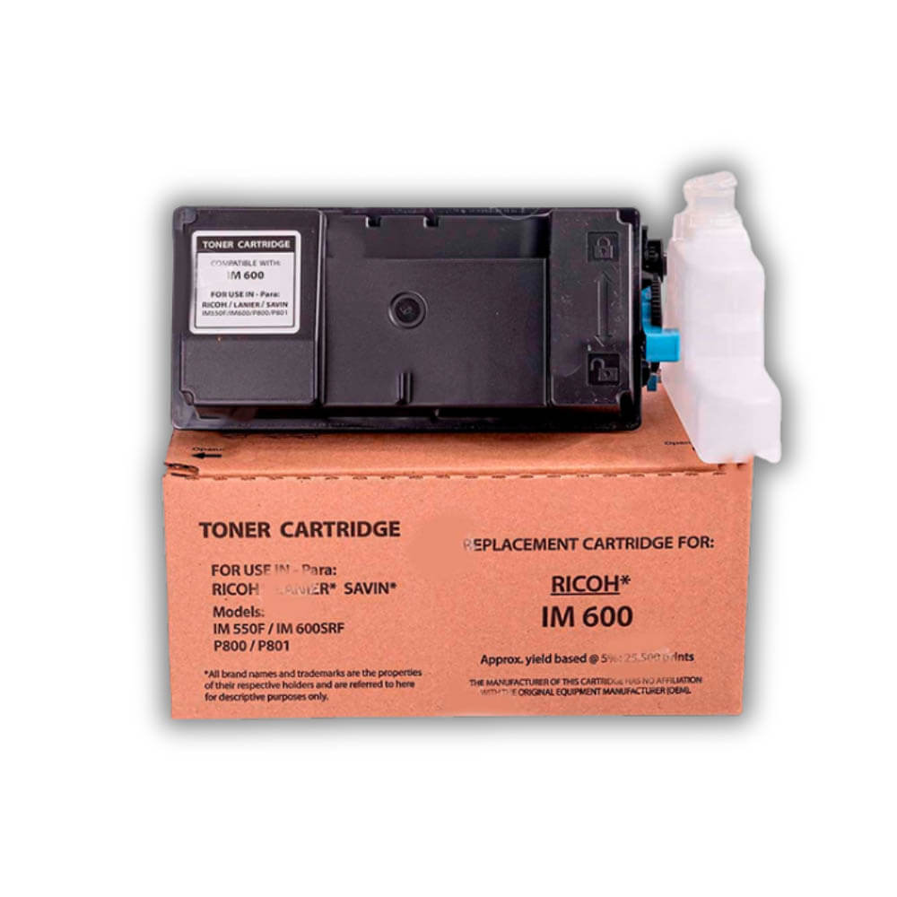 Toner Ricoh 418478 Negro 690g IM 550. IM600, IM 600f Compatible