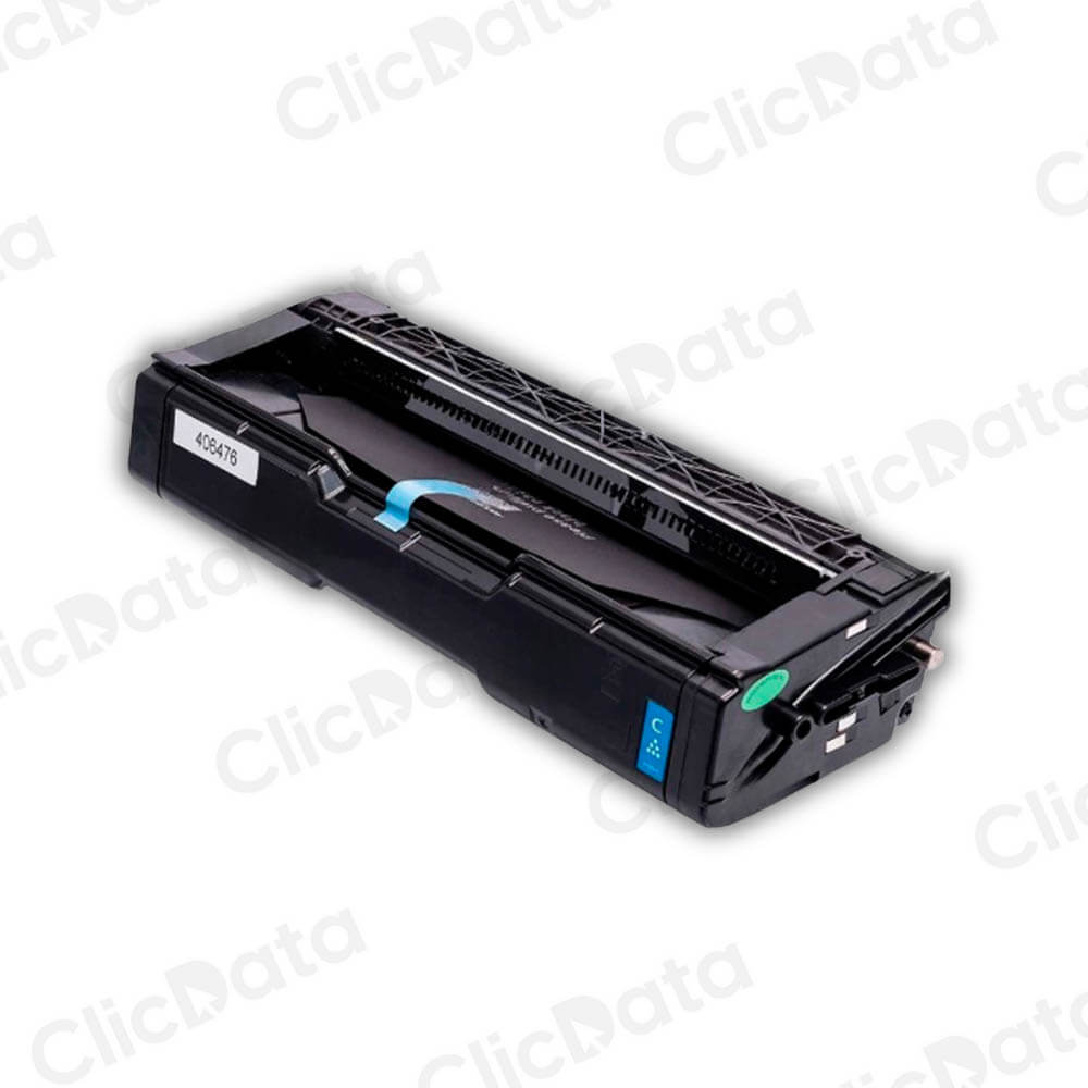 Toner Ricoh 406476 Cian 6K Pág. SP C231, C242dn Compatible