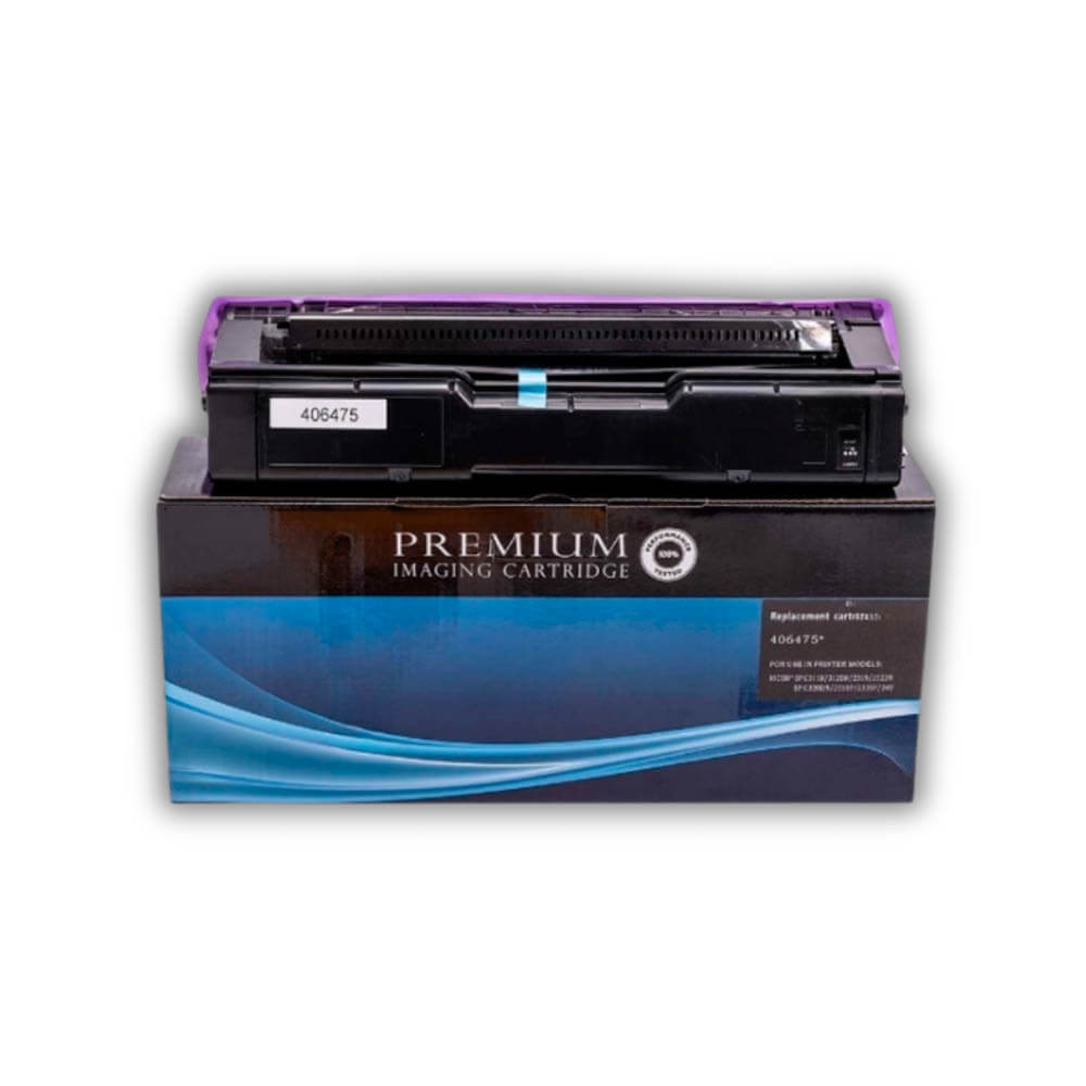 Toner Ricoh 406475 Negro 7.2K Pág. SP C231, C242dn Compatible