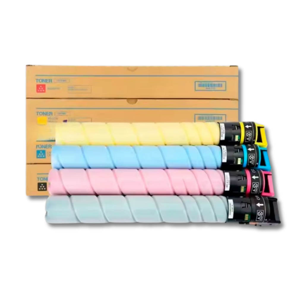 Juego de Toner Konica Minolta TN 626 CYMK 28K Pag 450i Compatible