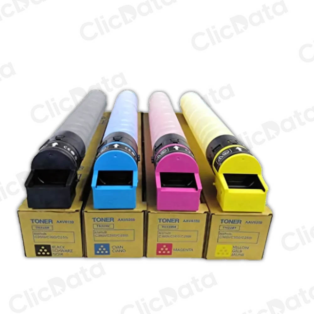 Juego de Toner Konica Minolta TN-328 CYMK C250i, C360i Compatible