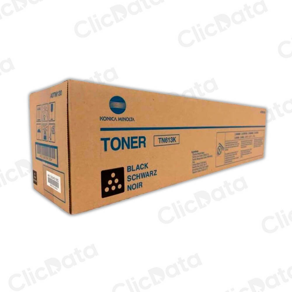 Toner Konica Minolta TN-613K Negro 900g C452, C552 Compatible