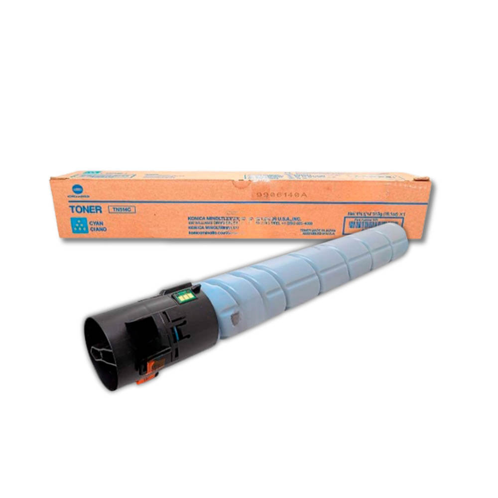 Toner Konica Minolta TN-514C Cian 525g C458, C658 Compatible