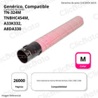 Toner Konica Minolta TN-324M Magenta 514g BH C454,C368 Compatible